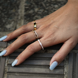 Ladder Stone Ring