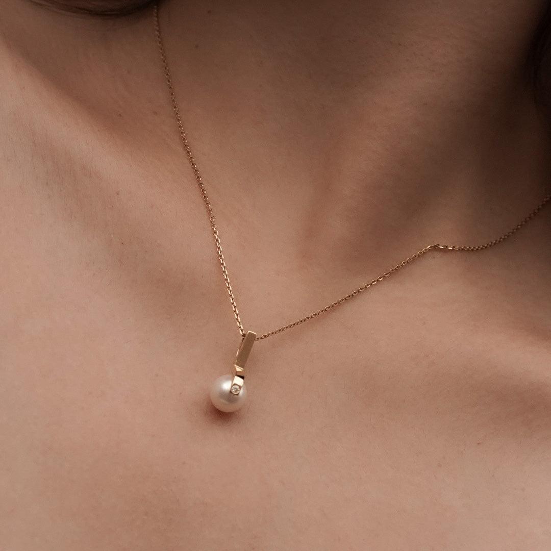 String Akoya Pearl Necklace.