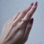 String Akoya Pearl Ring.