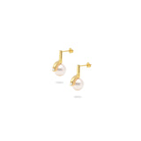 String Akoya Pearl Earring.