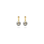 String black-lip Pearl Earring.