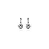 String black-lip Pearl Earring.