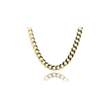 CURB CHAIN NECKLACE.