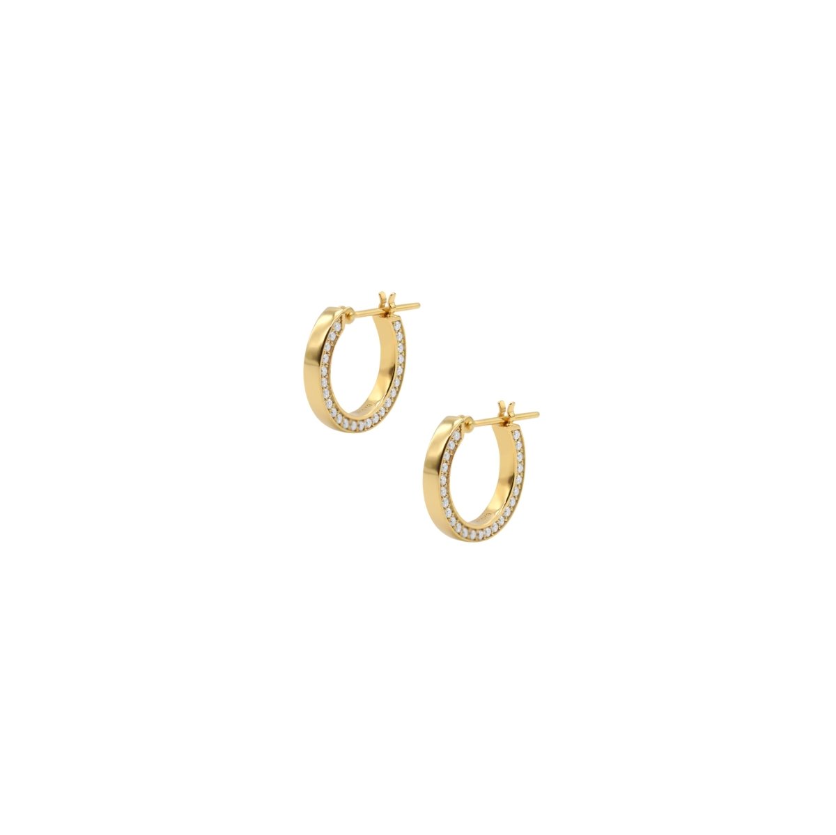 Pop hoop earring.