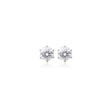 Small Moissanite Studs 0.1ct/0.3ct.