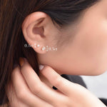Small Moissanite Studs 0.1ct/0.3ct.