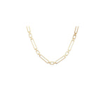 square chain necklace.