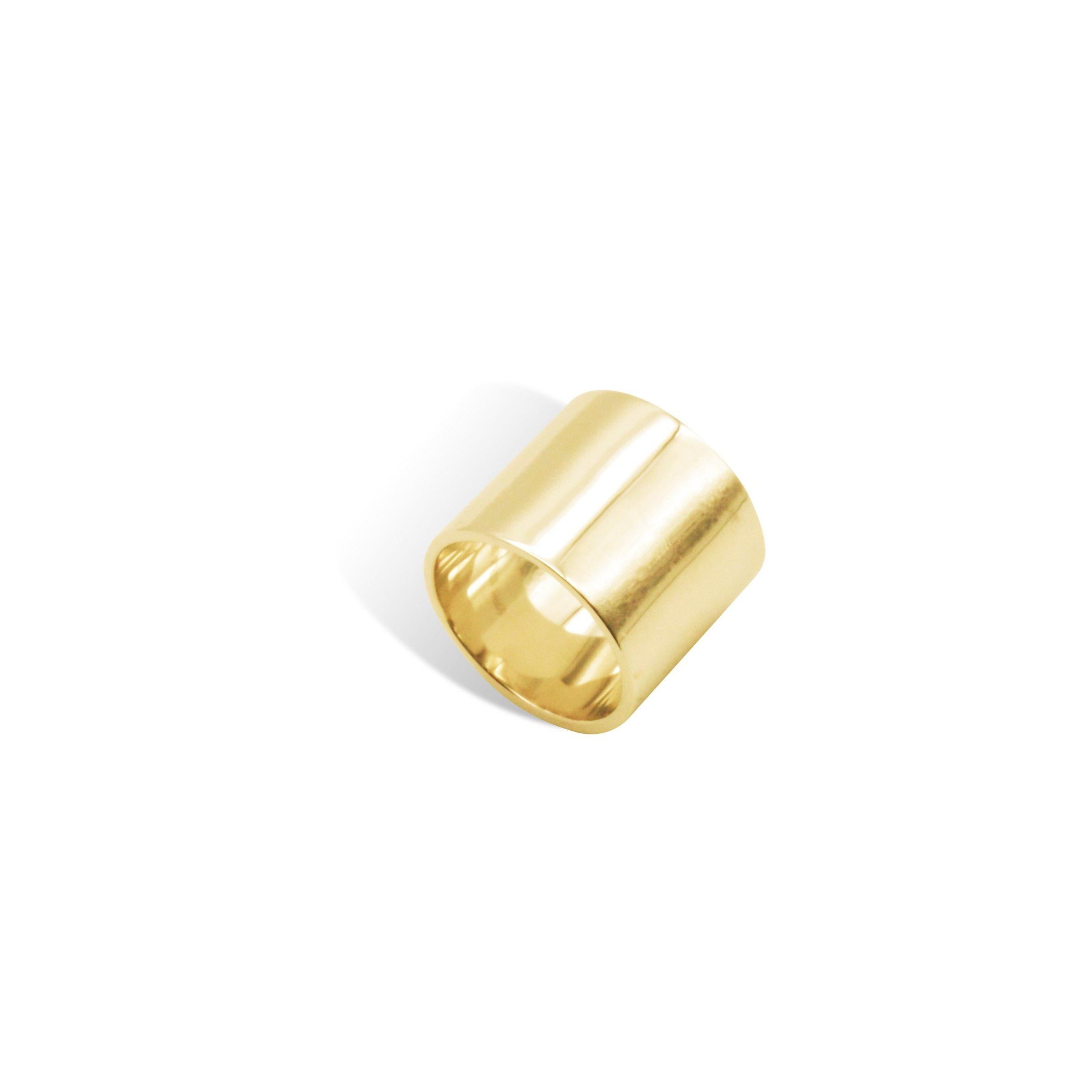 Thick Silver Ring.
