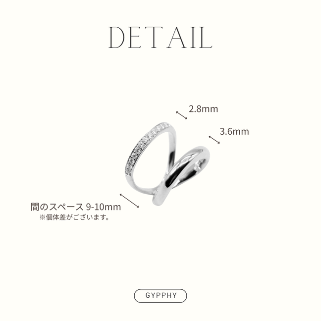 DOUBLE STRING MOISSANITE RING