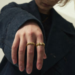 korōnē wide ring.