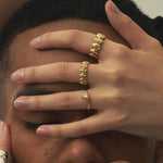 korōnē wide ring.