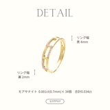 Ladder Stone Ring