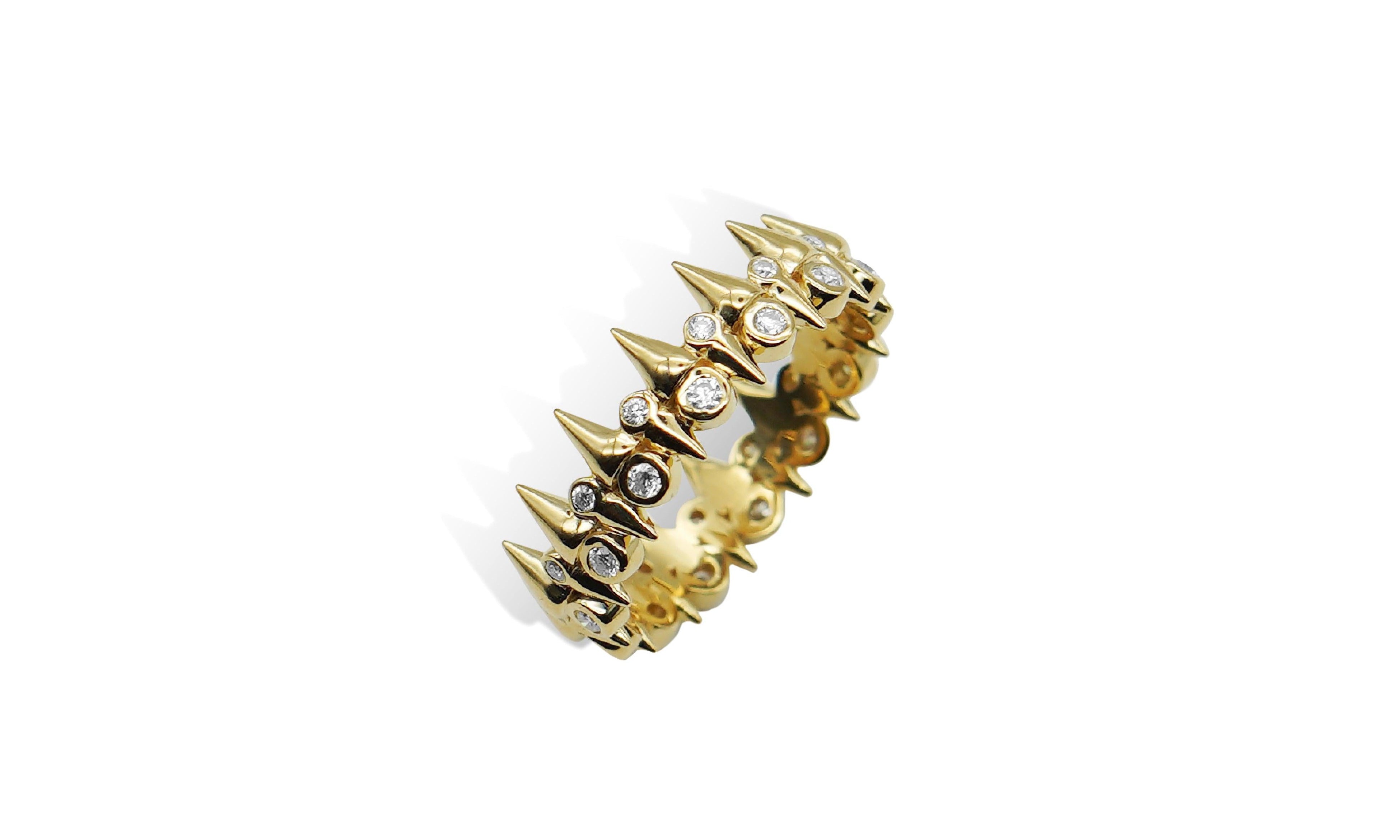 korōnē studs ring.