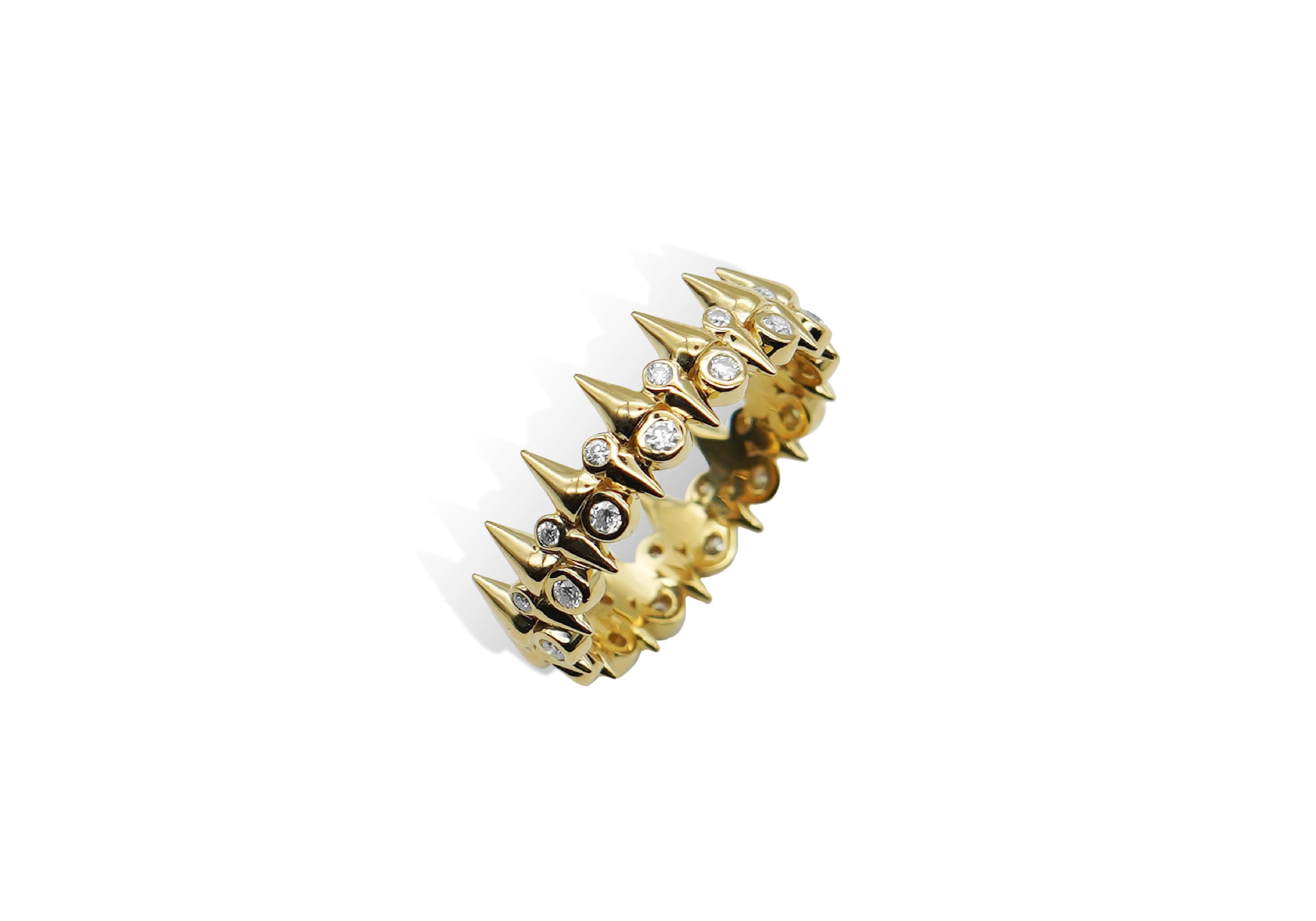 korōnē studs ring.