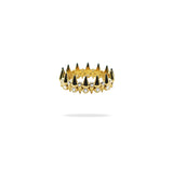 korōnē studs ring.