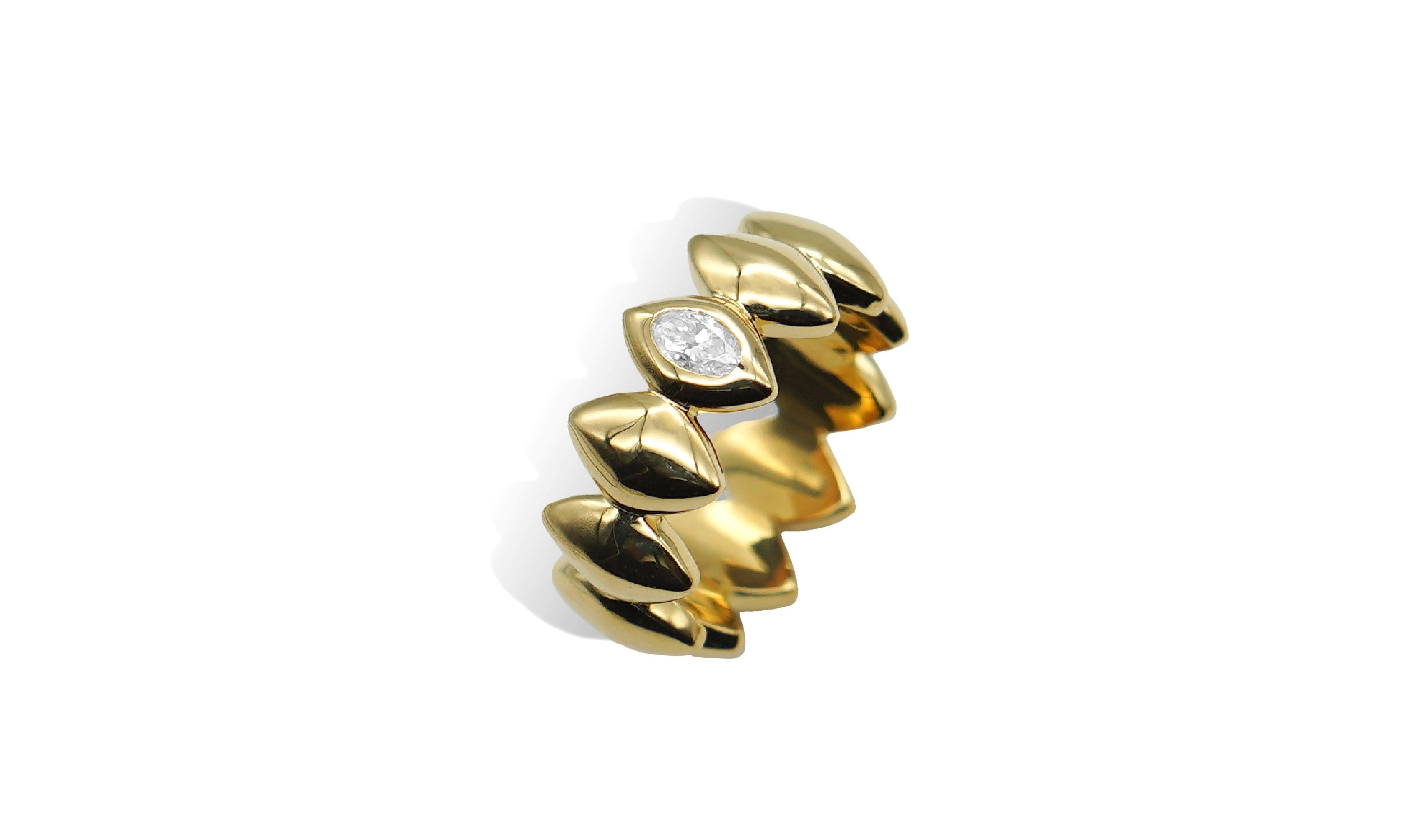 korōnē wide ring.