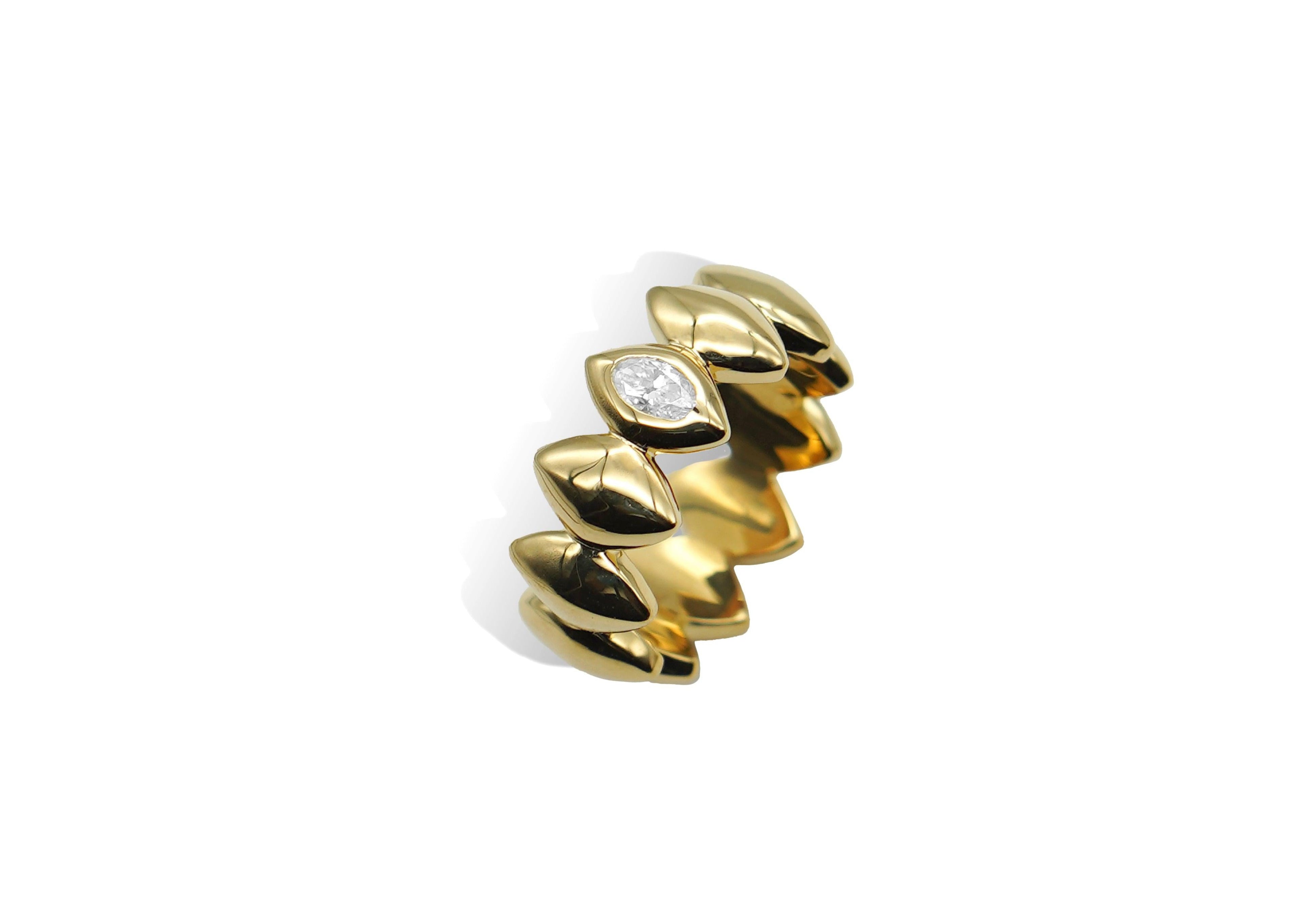 korōnē wide ring.