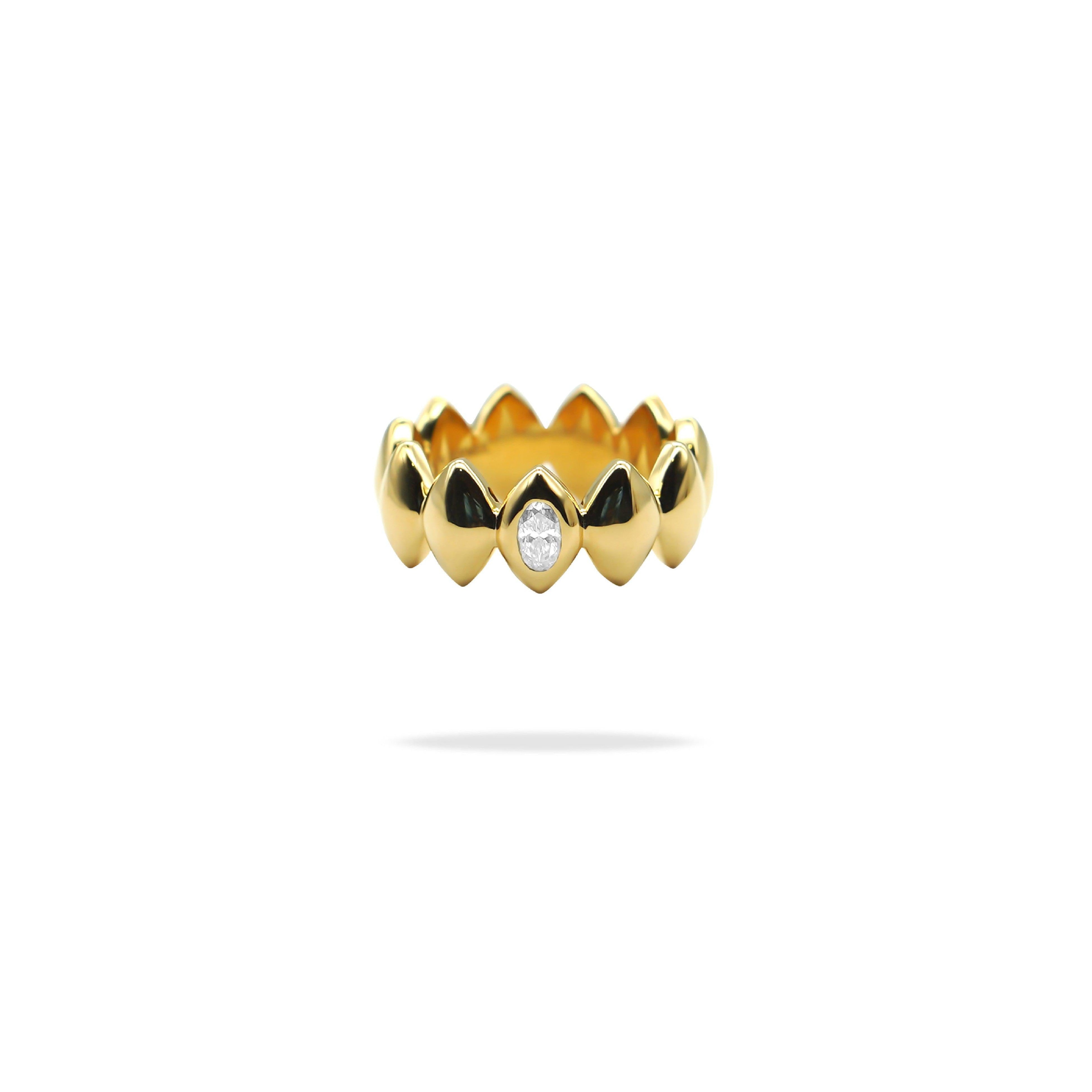 korōnē wide ring.