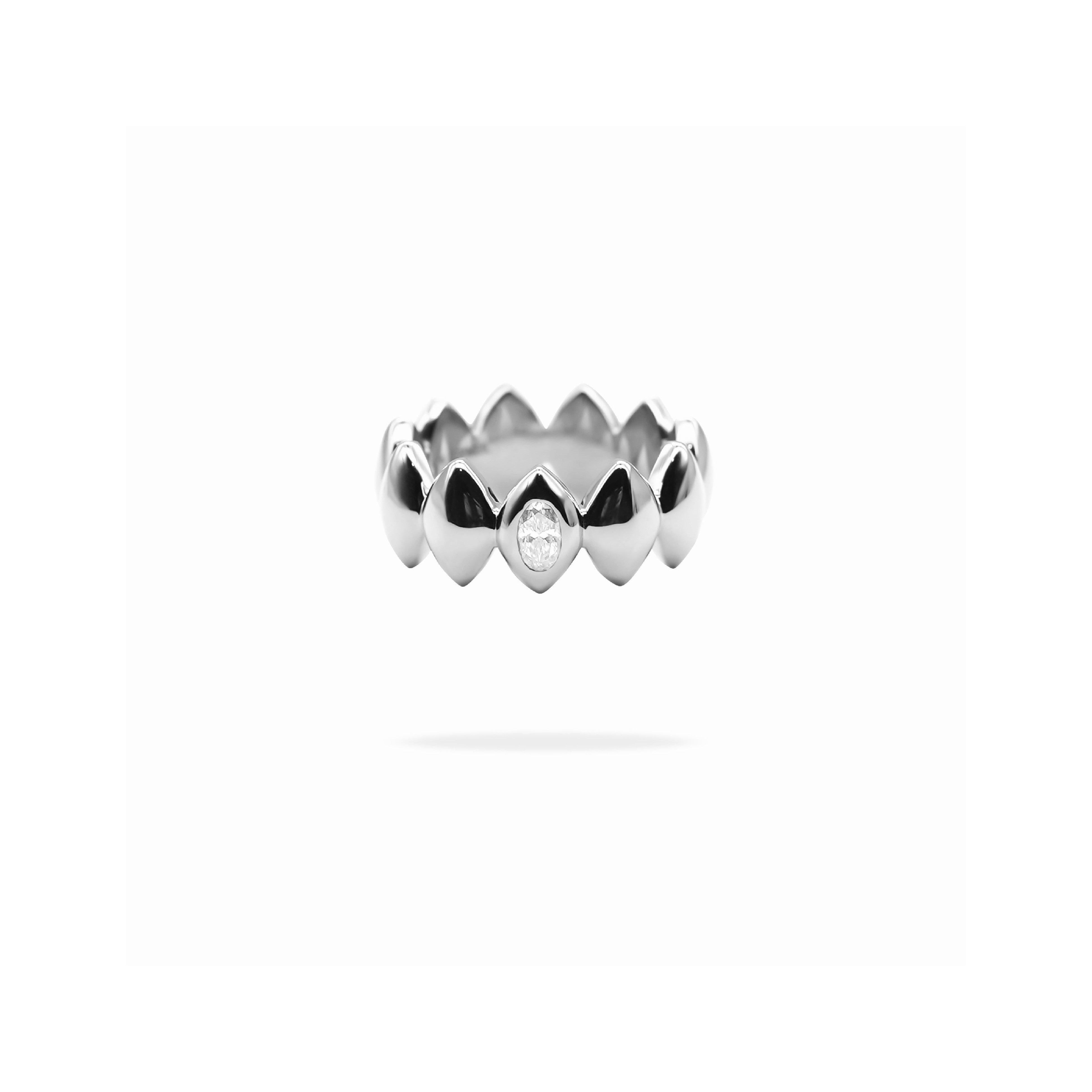 korōnē wide ring.