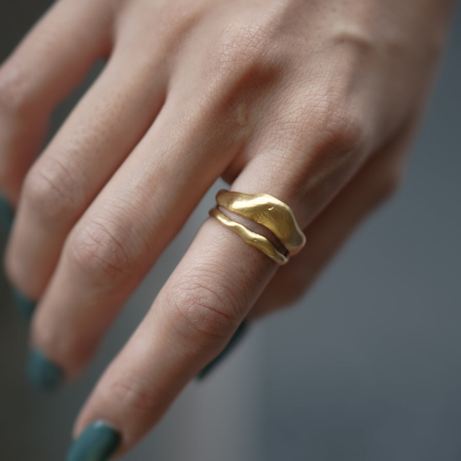 warped double ring  [YOSHIDA NAGI × GYPPHY]