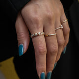Vesica Piscis Trillion Full Eternity Ring