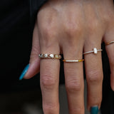 Vesica Piscis Trillion Full Eternity Ring