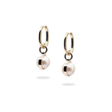 wrap akoya pearl hoop pierce