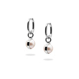 wrap akoya pearl hoop pierce