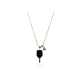 Pickleball Paddle Charm Necklace