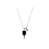 Pickleball Paddle Charm Necklace