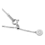 ソリティアモアサナイトネックレス 0.5ct/1ct.
