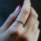 Artifact Triple Eternity Topaz Ring