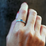 Artifact Triple Eternity Topaz Ring