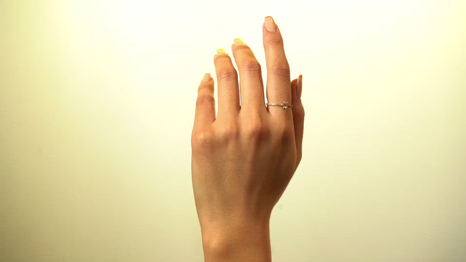 Emerald Moissanite Full Eternity Ring [Platinum 950] – GYPPHY