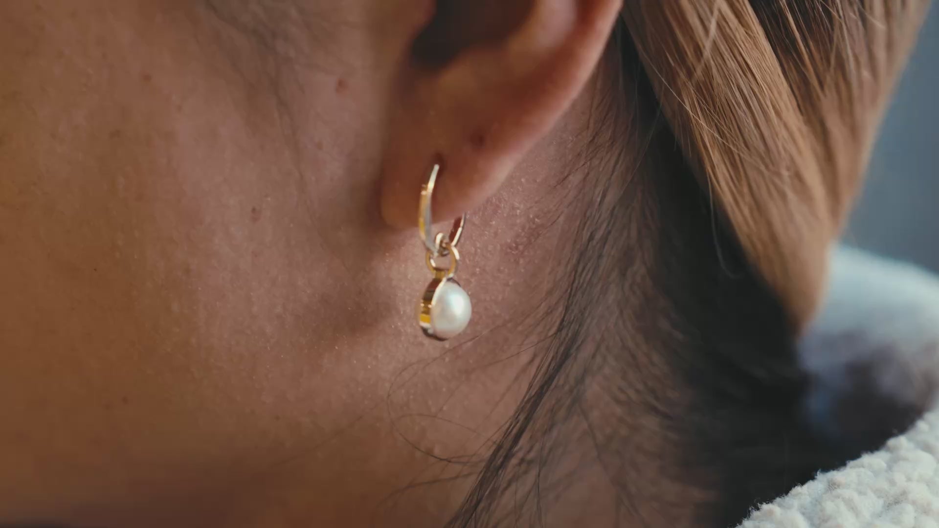 wrap akoya pearl hoop pierce – GYPPHY