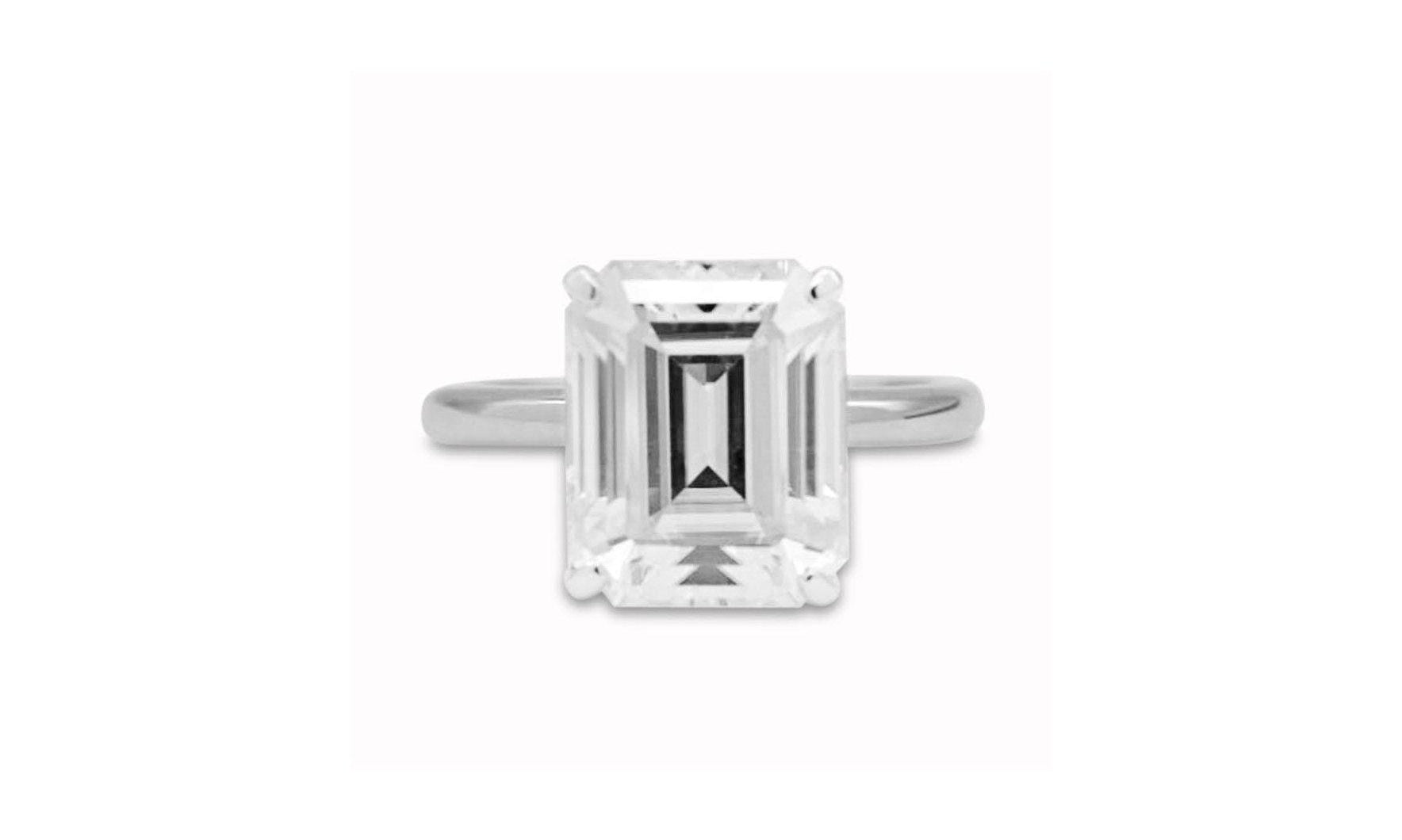 5.3ct Emerald Cut Ring【プラチナ950】.