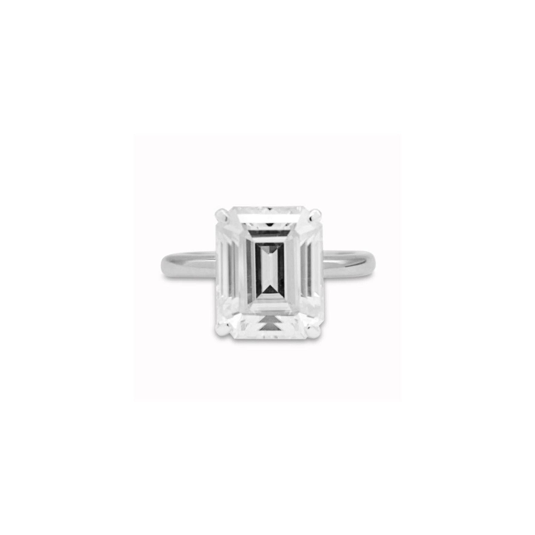 5.3ct Emerald Cut Ring【プラチナ950】.