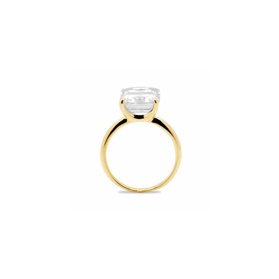 5.3ct Emerald Cut Ring-婚約指輪-GYPPHY｜モアサナイトジュエリー