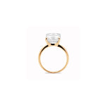 5.3ct Emerald Cut Ring.
