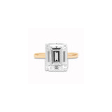 5.3ct Emerald Cut Ring.