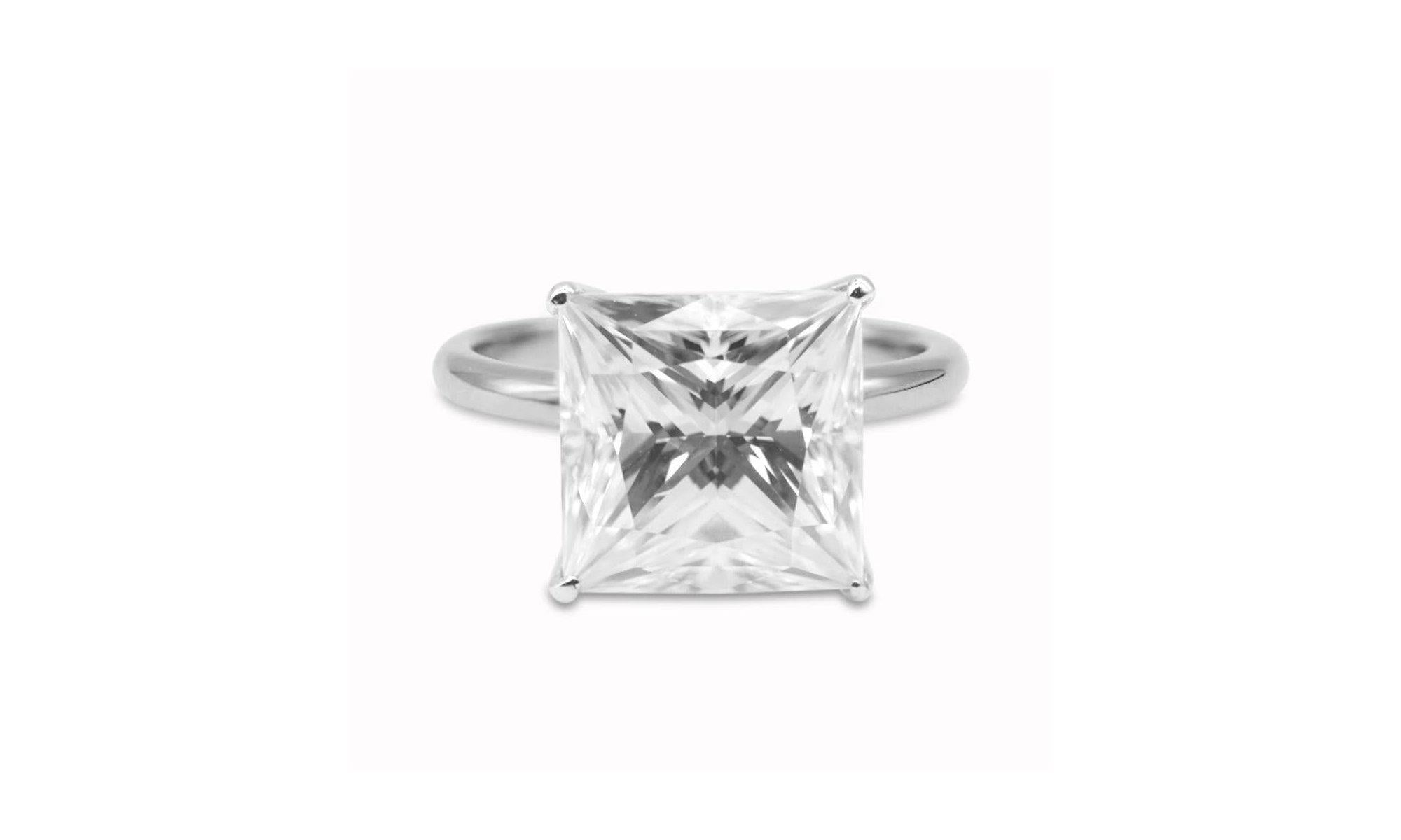 5.3ct Princess Cut Ring【プラチナ950】.