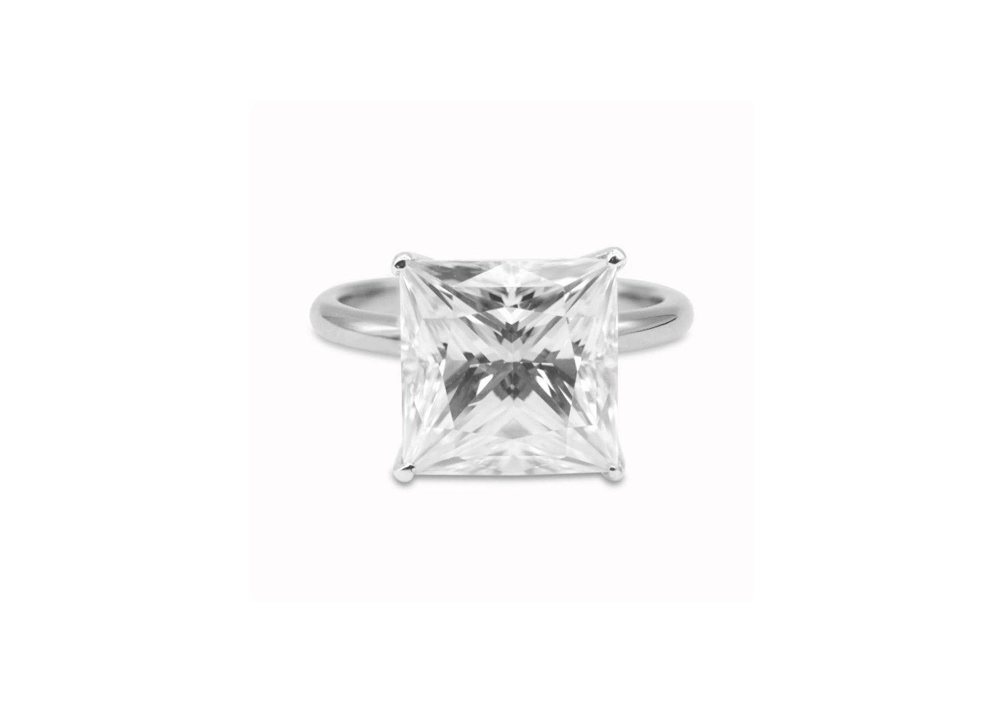 5.3ct Princess Cut Ring【プラチナ950】.