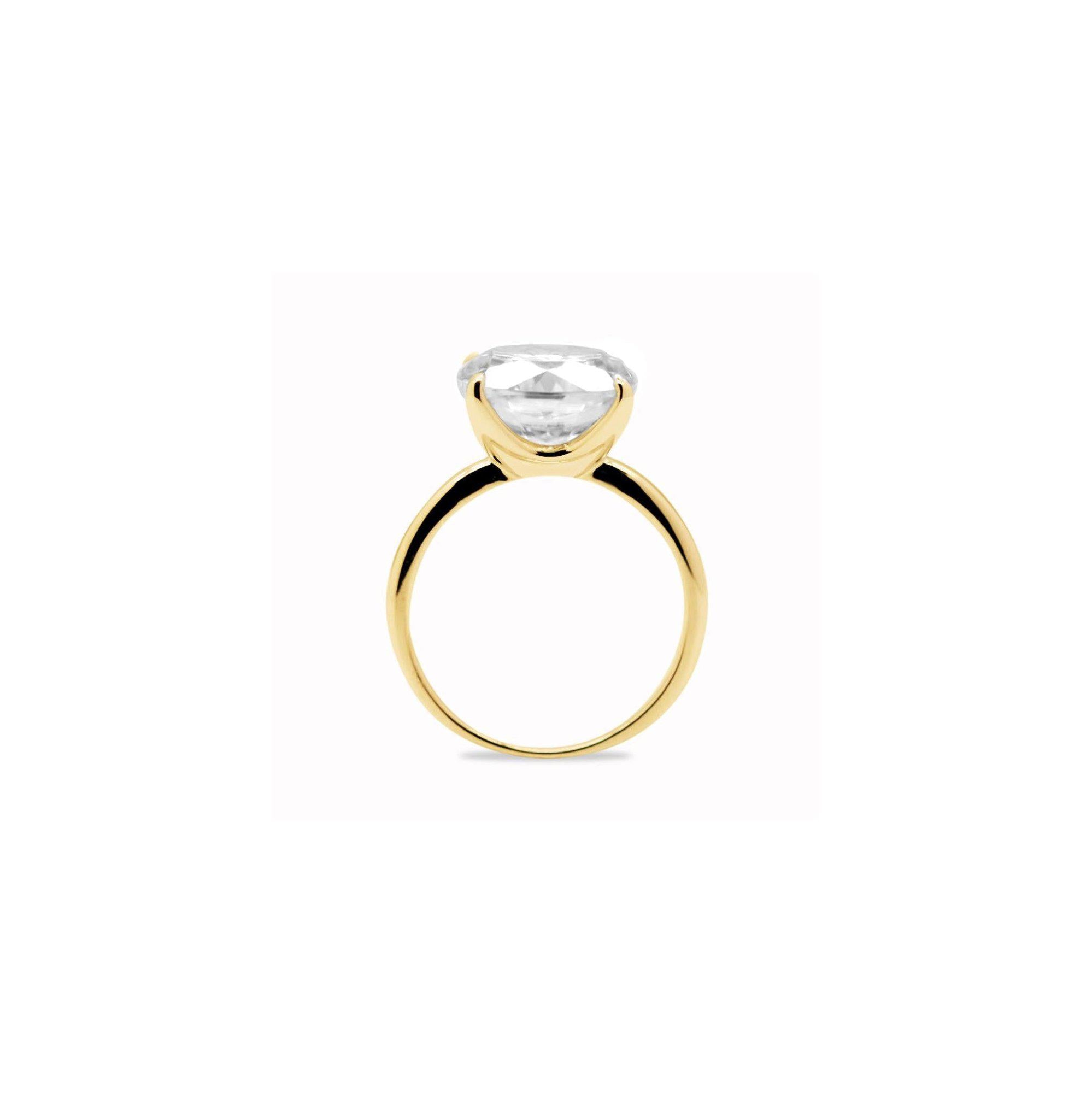 5.8ct Cushion Cut Ring.
