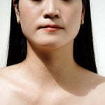 Enamel Moissanite Earring.