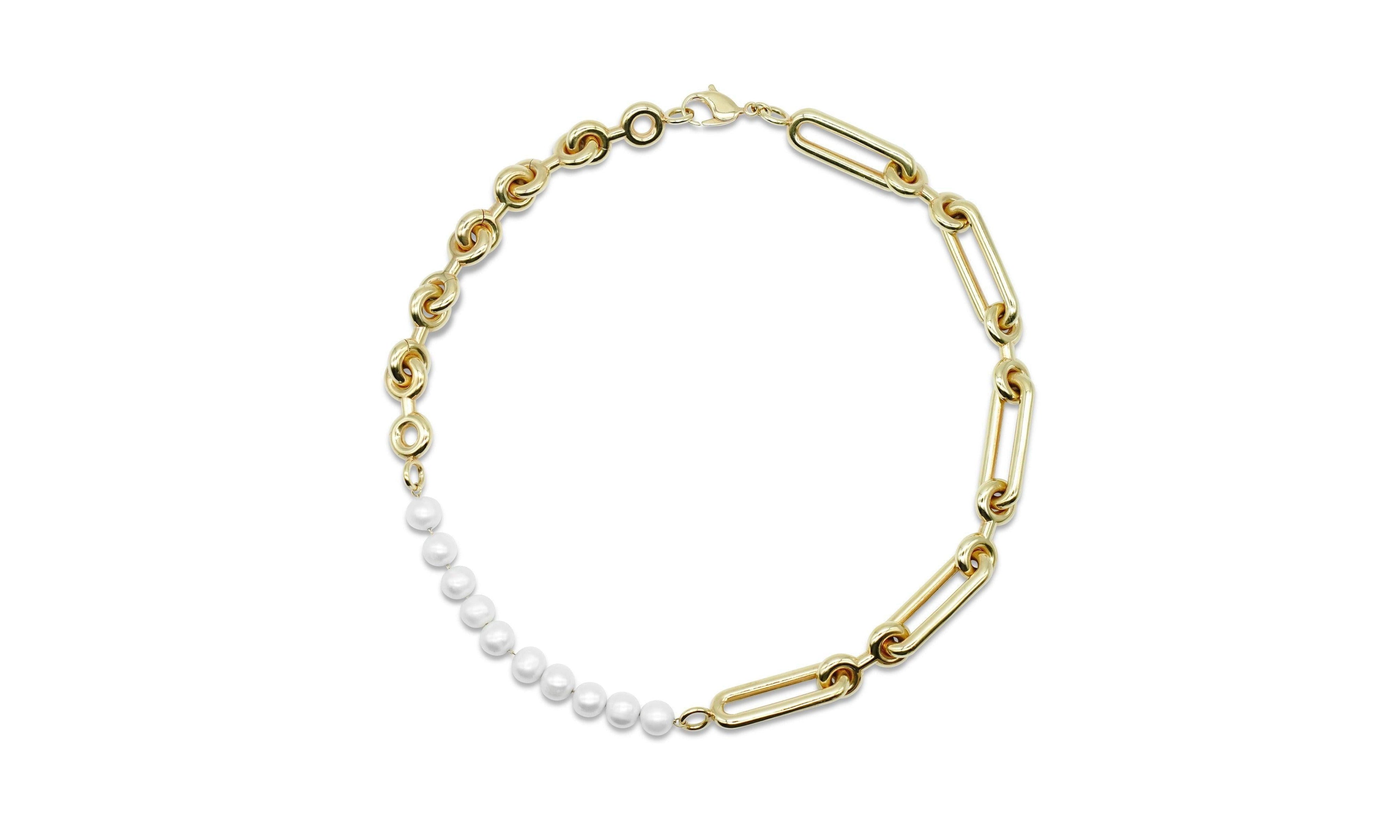 Robustus Pearl Chain Necklace.