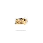 Archaic Mural Moissanite Ring.