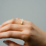 String Pearl Ring.