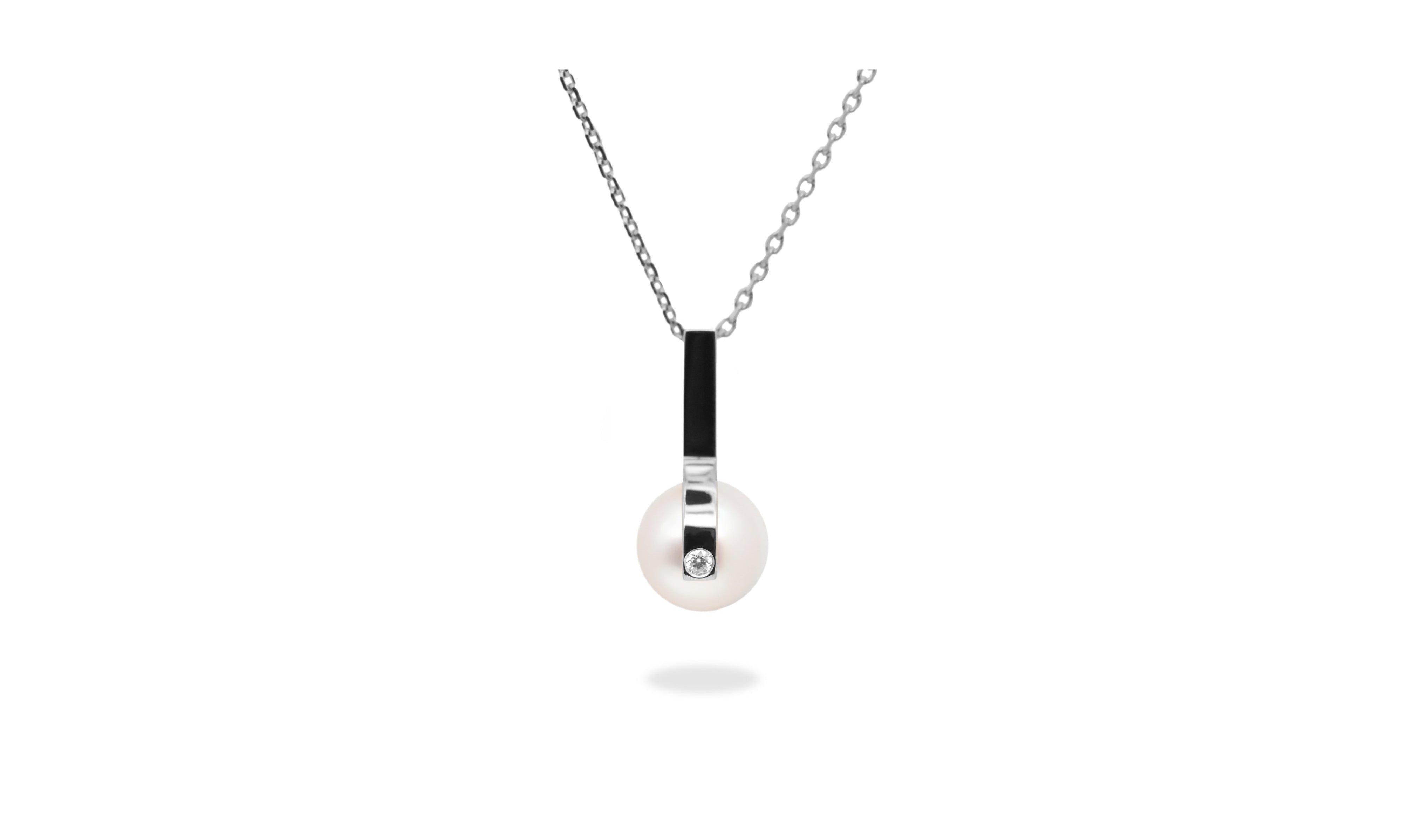 String Akoya Pearl Necklace.