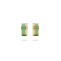 アクセサリー GYPPHY Enamel Moissanite Earring 2025年4月5日再販】Enamel Moissanite Earring