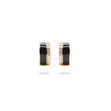 Enamel Moissanite Earring.